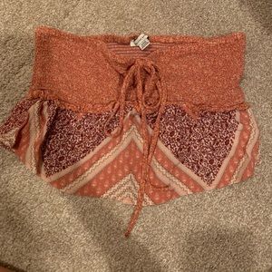 strapless american eagle summer top
